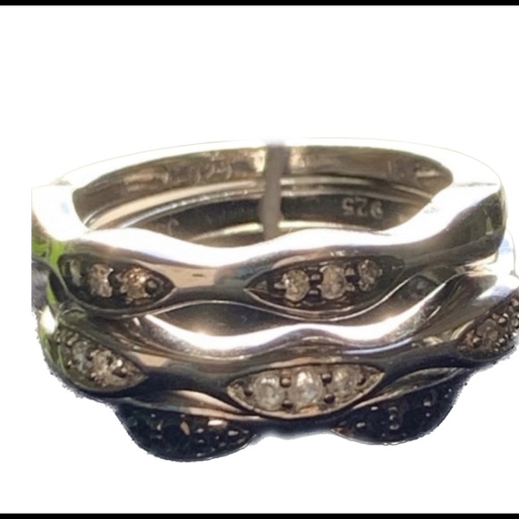 SAVVY CIE JEWELS STERLING SILVER + DIAMOND… - Picture 14 of 15